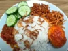 Resep Nasi Uduk Rice Cooker, Kreasi Makanan Hemat Ala Anak Kos (image from screenshot Youtube cr cook)