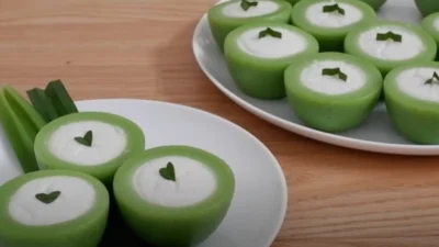 Resep Kue Nona Manis, Kreasi Jajanan Pasar yang Dijamin Lembut (image from screenshot Youtube lis achmady)