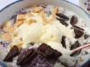 Resep Bubur Ketan Hitam dan Es Krim, Kreasi Dessert yang Lembut dan Segar (image from screenshot Youtube shaen channel)