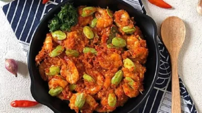 Resep Sambal Balado Udang Pete