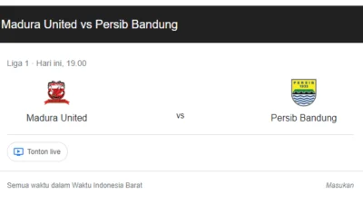 madura vs persib