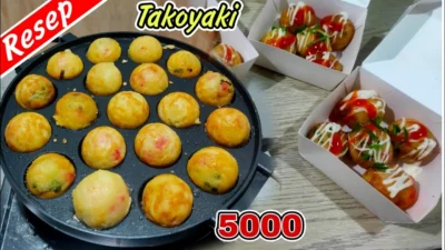 Resep Takoyaki Untuk Jualan, Laris Manis Meski Modal Kecil