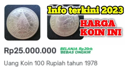 Hubungi Nomor Ini Untuk Menjual Uang Koin Rp100 Rumah Gadang dan Wayang, Dibeli Jutaan!