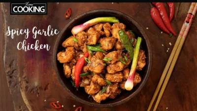 Resep Spicy Garlic Butter Chicken, Menu Lezat dengan Cita Rasa Pedas Gurih