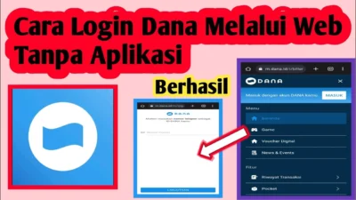 12+ Cara Login Akun DANA Via Web Tanpa Aplikasi Tanpa OTP Dengan Mudah Tanpa Ribet