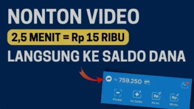 Terbaru! Hanya 3 Menit Nonton Video Bisa Hasilkan Rp15 Ribu, Cek Disini Aplikasi Penghasil Uang yang Terbukti Membayar 2023