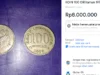 Toko Online yang Berani Bayar Uang Logam 100 Rupiah Gambar Rumah Minang Perkepingnya 8 Juta