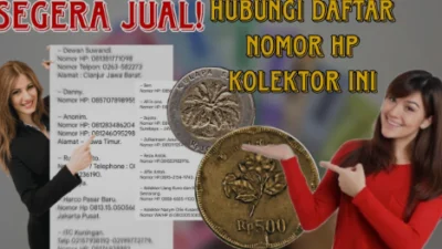 Cari Pembeli uang Kuno? Daftar Nama Kolektor yang Siap Beli Uang Koin Kuno, Lengkap dengan 8 Nomor HP Ada di Sini