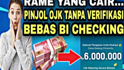 Pinjol Tanpa KTP Tanpa BI Checking Langsung Cair Tinggal Tunggu 5 Menit Doang