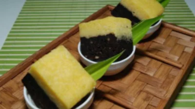 Resep Singkong Kukus Lapis Coklat