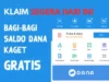 Saldo Dana Kaget Gratis