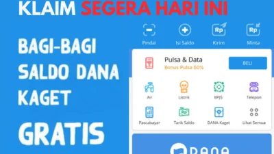 Saldo Dana Kaget Gratis