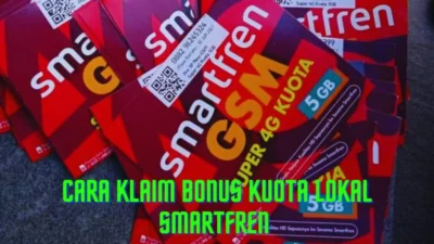 Cara Klaim Kuota Lokal Smartfren