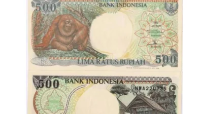 Uang Kuno Kertas Rp 500 Orang Utan 1992, Harganya Fantastis di Pasaran