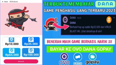 Game Penghasil Saldo Dana Tercepat 2023 Terbukti Membayar Langsung ke Dana