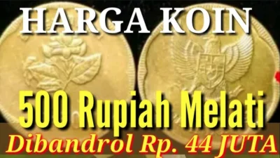 Uang Koin 500 Rupiah Tahun 1992