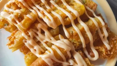 Resep Cakwe Goreng Mayonaise Garing diluar Lembut didalam