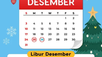 Daftar Tanggal Merah di Bulan Desember 2023, Ada Long Weekend!