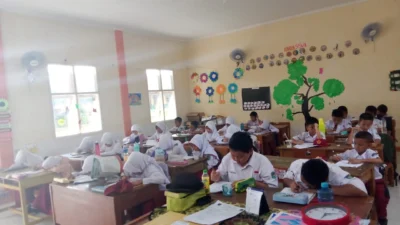 SDN Rosela Indah Subang Gelar Ujian Akhir Semester Ganjil