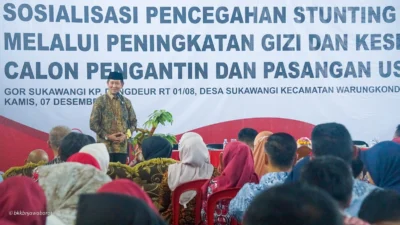 Calon pengantin (Catin) merupakan sasaran paling strategis untuk menurunkan prevalensi stunting.