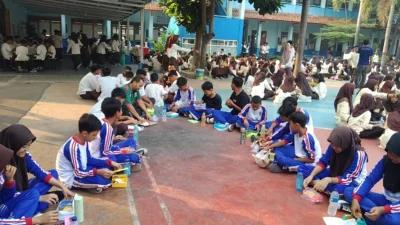 SMPN 6 Subang Canangkan Program Hidup Sehat