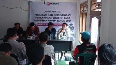 Paswascam Pagaden Barat Siap Awasi Distribusi Logistik Pemilu 2024