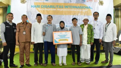 DKM BSI Cipularang Berdayakan Warga Disabilitas