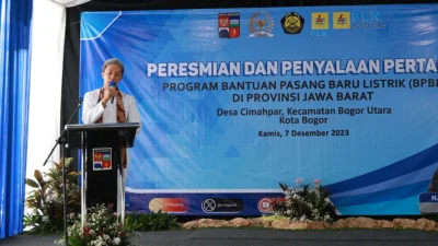 24 Ribu Rumah Tangga di Jabar Dapat Sambungan Listrik Gratis dari Pemerintah dan PLN