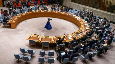 Hak Veto DK PBB Digunakan Amerika Serikat, Tolak Gencatan Senjata di Gaza (Image From: Internasional - Republika)