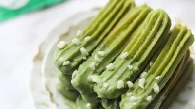 Resep Churros Matcha . (Sumber Gambar: Suncore Foods)|