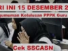 Hari Ini 15 Desember Batas Terkahir Pengumuman PPPK 3 Guru Tahun 2023