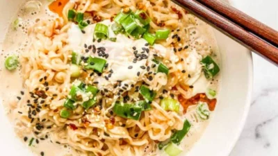 Resep Mie Kuah Creamy, Hidangan Mie yang Beda dari yang Lain (Image From: This Healthy Table)