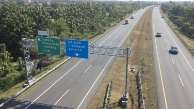 Foto: Tol Cipali. (Tiga Wilayah Macet Pada Masa Libur Panjang Akhir Tahun 2023. (Sumber Foto: lintasmarga.com))