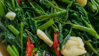 Resep Tumis Kangkung Bawang Putih