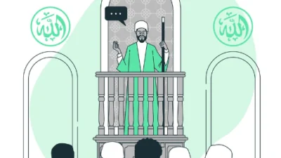 Teks Khutbah Jumat Singkat Tahun Baru Masehi Muhasabah tahun baru(Freepik)