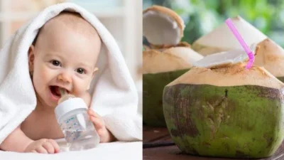 Ini Manfaat Air Kelapa untuk Rambut Bayi Supaya Menjadi Lebat