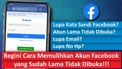 Cara Memulihkan Akun saat Lupa Kata Sandi Facebook