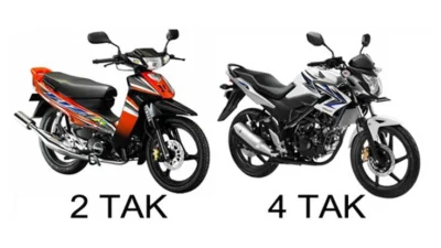 Perbedaan Motor 4 Tak dan 2 Tak