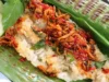 Resep Nasi Bakar Sambal Teri, Pedasnya Bikin Nambah Lagi (image from screenshot Youtube paramita prasetyo)