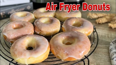 Resep dan Cara Membuat Donat Empuk dengan Air Fryer, Praktis!