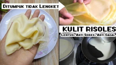 Resep Kulit Risol Anti Sobek, Cuma Butuh 5 Bahan Saja