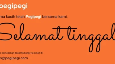 Alasan Pegipegi Tutup, Ucapkan Terima Kasih kepada Pelanggan dan Mitra