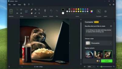 Tips Cara Baru Pakai Aplikasi Paint untuk Buat Gambar dengan AI