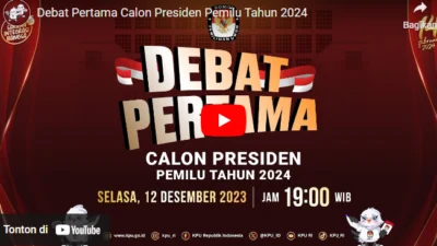 Link Live Streaming Debat Capres dan Cawapres, Malam ini!