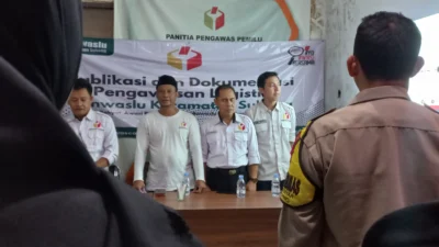 Pengawasan Logistik, Panwascam Subang Dorong Ketepatan Waktu Pendistribusian Logistik Jangan Ada Keterlambatan