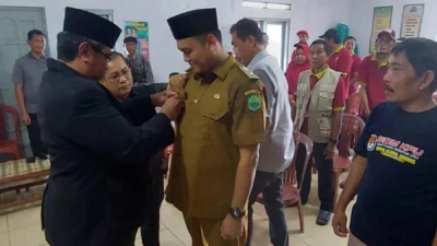 Camat Pagaden Lantik 3 Pjs Kades, Mengisi Kekosongan Jabatan