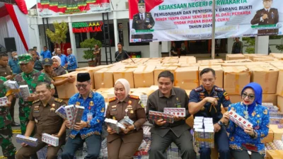 Kejari Musnahkan 3,5 Juta Rokok Ilegal Senilai Rp2,2 Miliar 