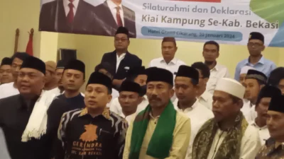 Giliran Kyai se-Kabupaten Bekasi Dukung Prabowo-Gibran