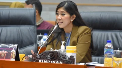 Ketua Komisi I DPR Meutya Hafid, Foto Golkar