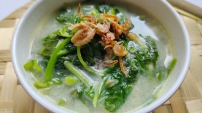 Resep Sayur Bobor Bayam